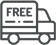 Free shipping icon